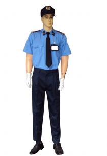 Bộ bảo vệ xanh áo vải ford quần cashmere